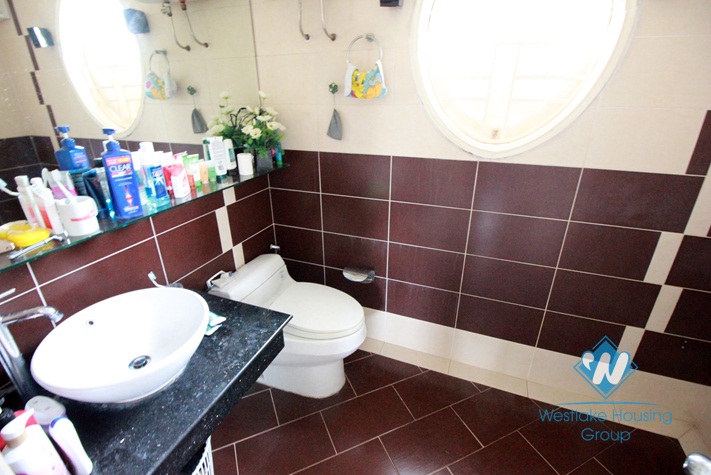 Beautiful house with large garden for rent in Ciputra area, Tay Ho, Hanoi